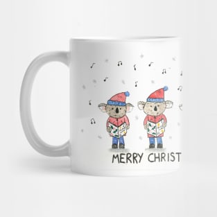 koalas carolling Mug